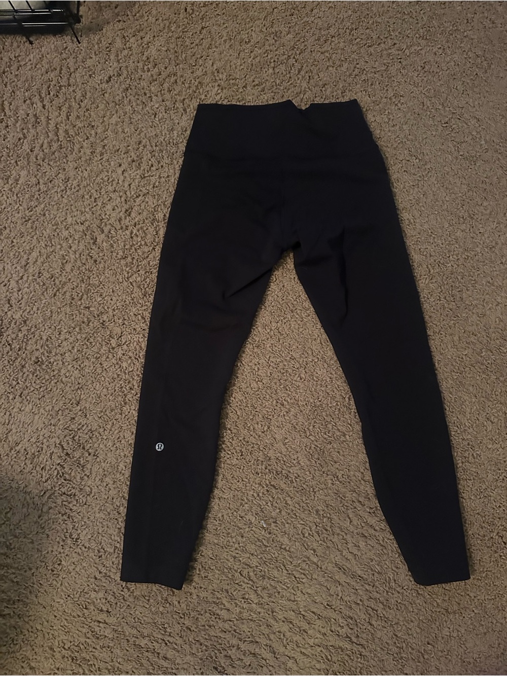 Lululemon Women’s Black High Rise Cropped Leggings Pants Size Medium
